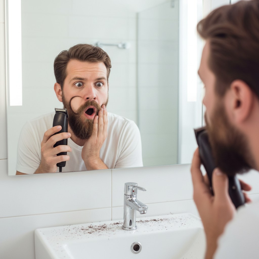Beauty facial hair beard remover example 1