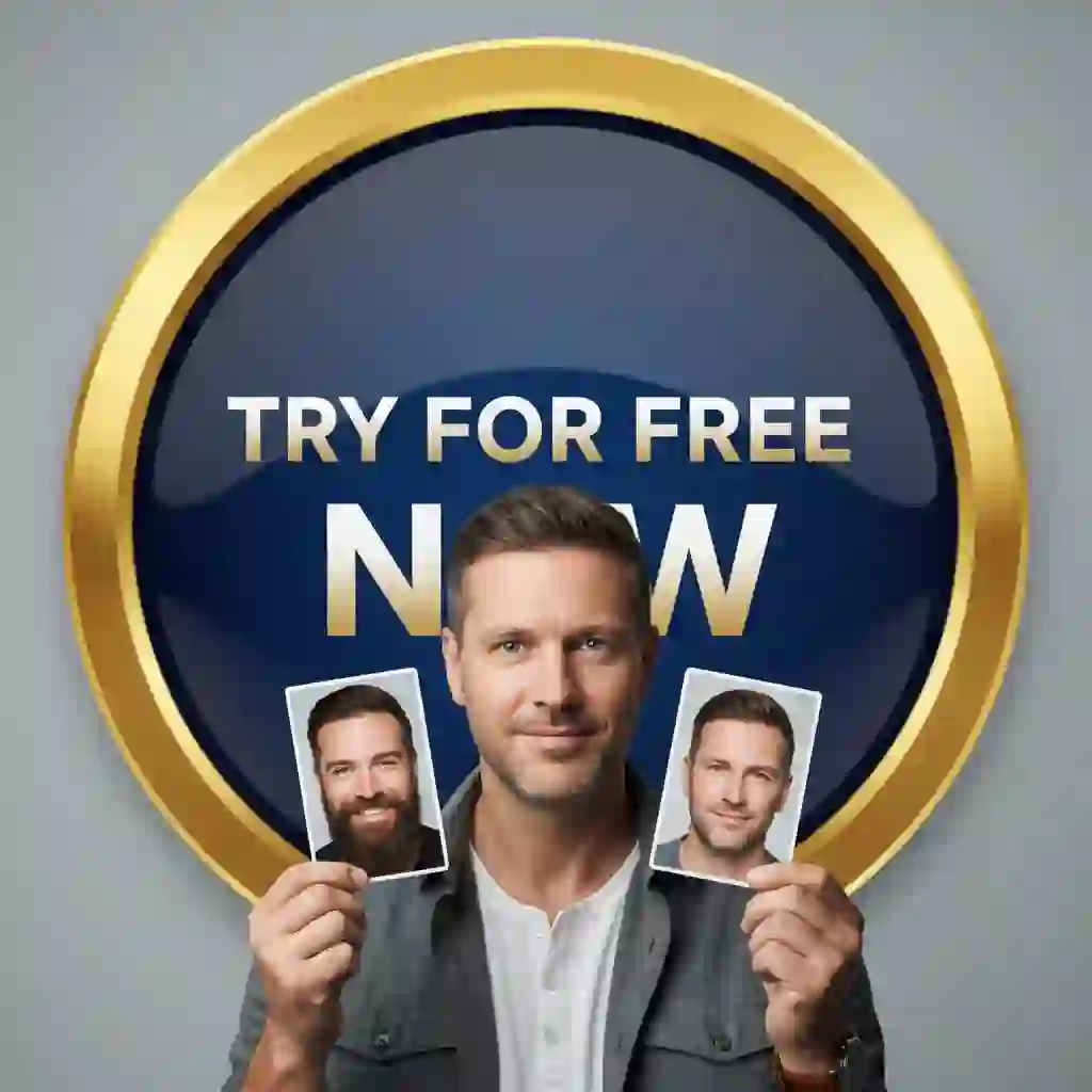 Final results from an app that removes beard, showing high-resolution, watermark-free, clean-shaven images prepared for resumes, LinkedIn, and official uses, with consistent skin texture and natural lighting restored.