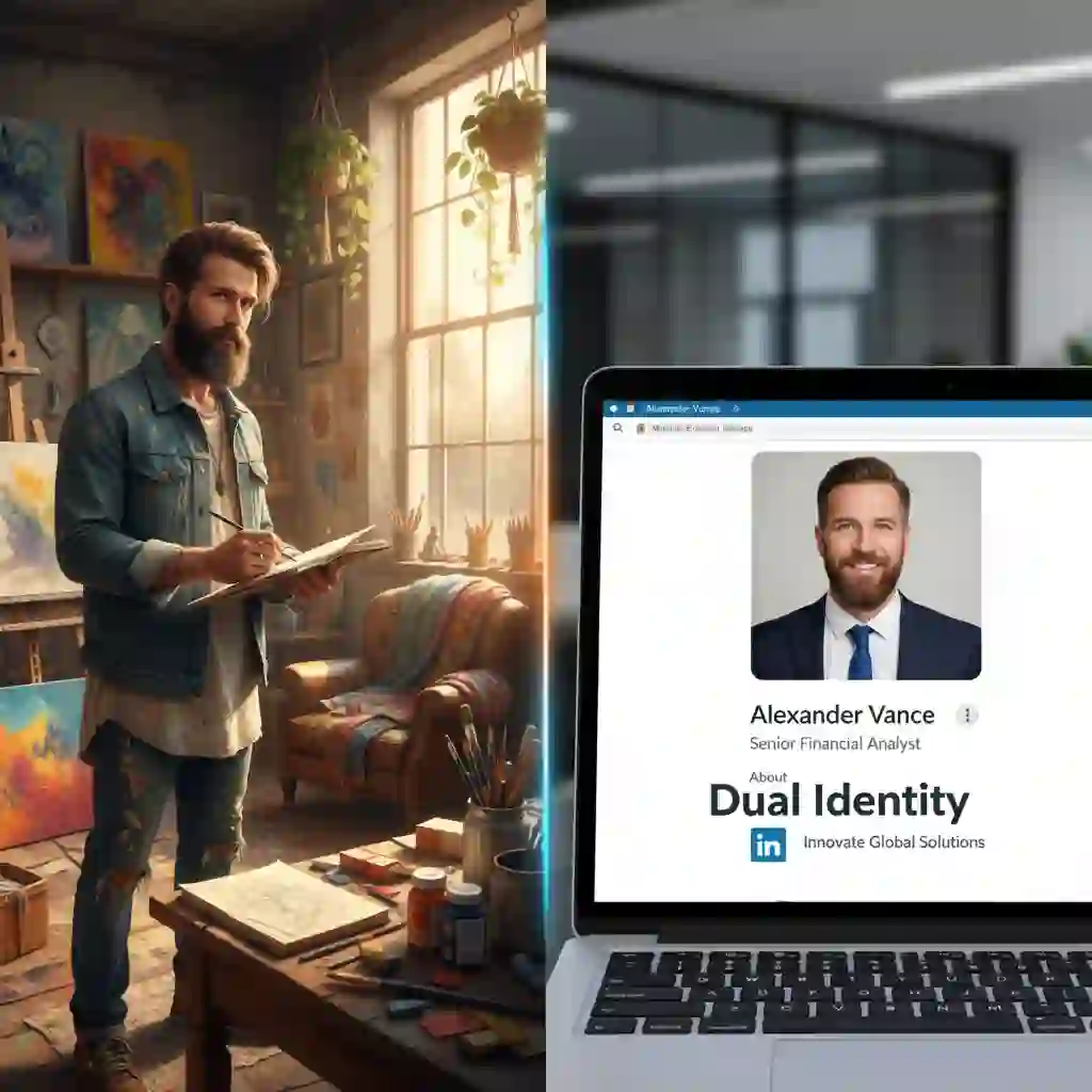 Maintaining a dual identity by editing a specific photo with an app that removes beard, keeping personal style in real life while producing a formal, clean-shaven image for policies, applications, or corporate requirements.