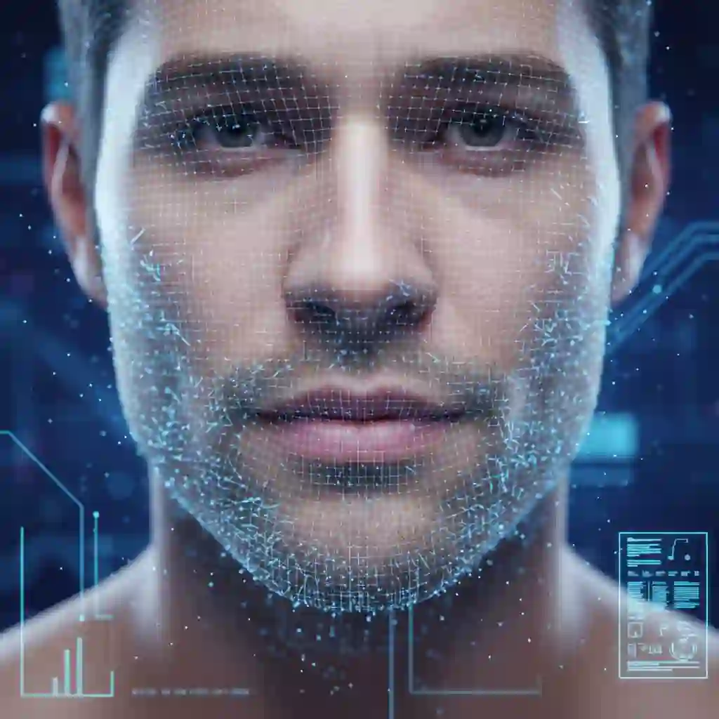 AI beard removal technology powering an app that removes beard, intelligently restoring jawline, skin texture, and lighting beneath facial hair to create photorealistic clean-shaven outcomes without blur, smudging, or plastic-looking artifacts.