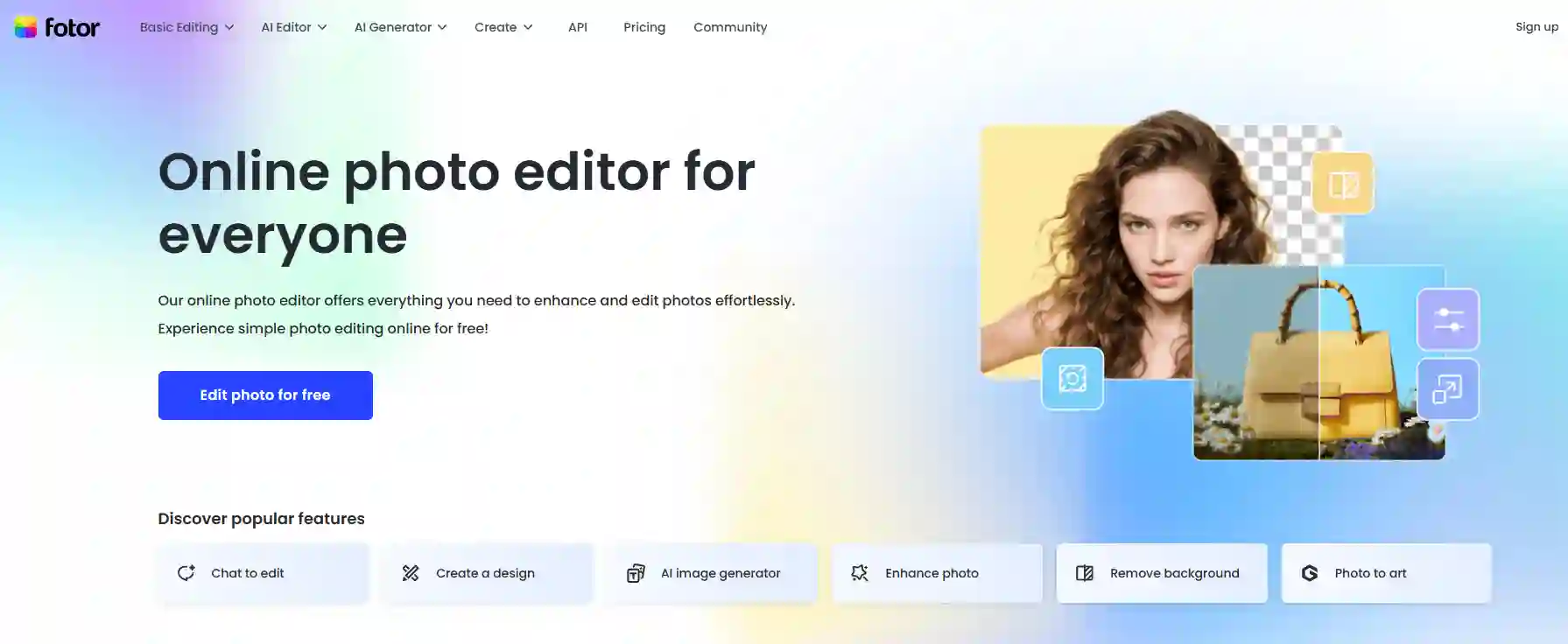 Showcase of the Fotor AI photo editor features that allow for fine-tuned simulation of facial hair removal, perfect for visualizing specific styles like laser beard shaping before visiting a professional clinic.