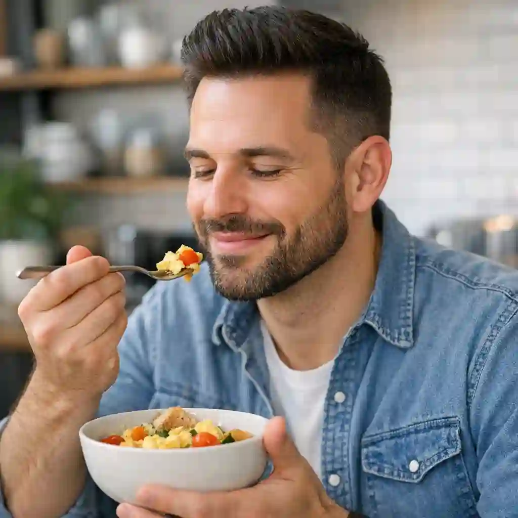 A clean and well-maintained beard without mustache that showcases the convenience of this grooming choice, demonstrating how removing the mustache simplifies eating, drinking, and daily facial hygiene without sacrificing the masculine appeal of a full beard.