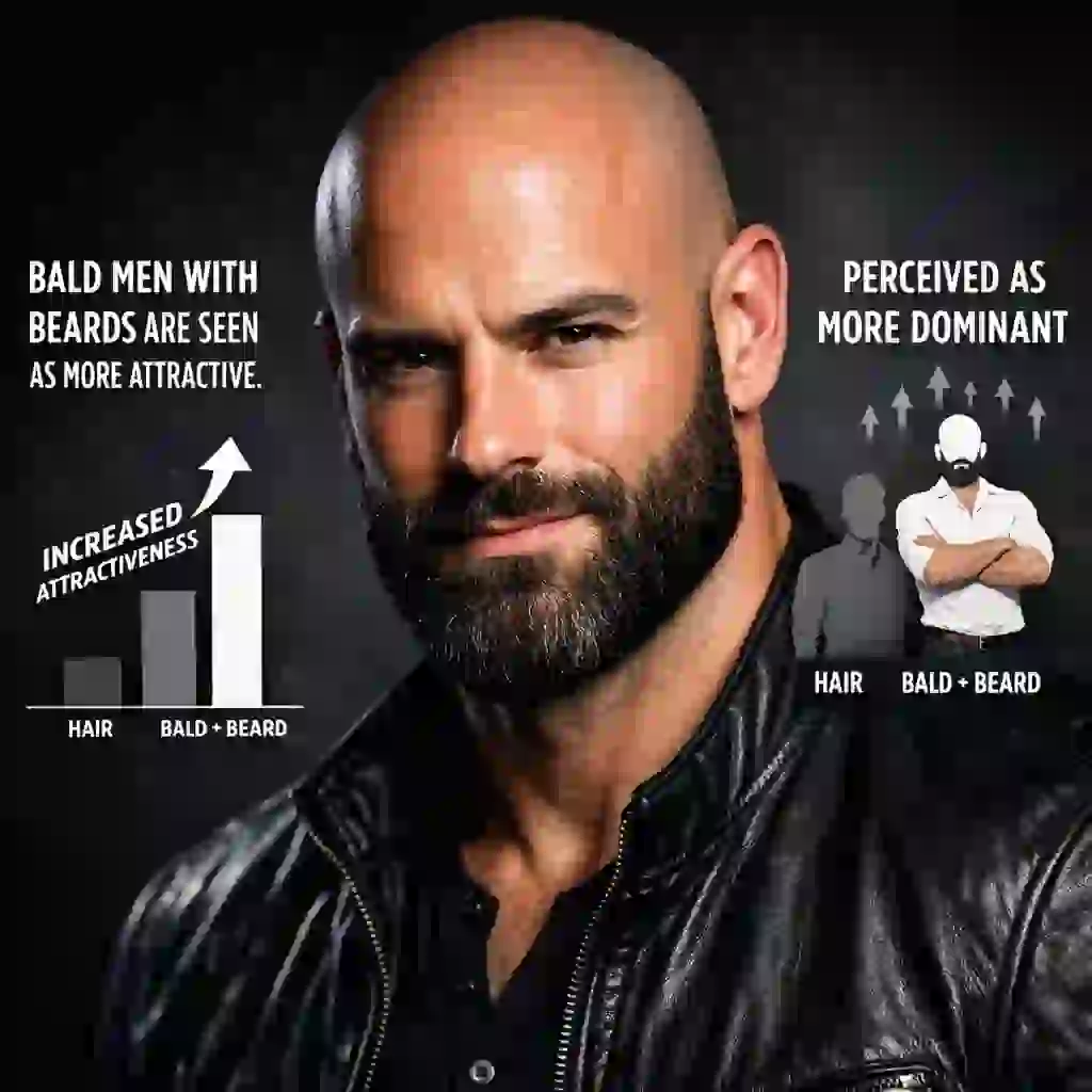 Recent data and perception studies reveal that finding the best beard for bald head can seriously boost your perceived confidence and masculinity, making the bald and bearded combination highly attractive and dominant in social settings.