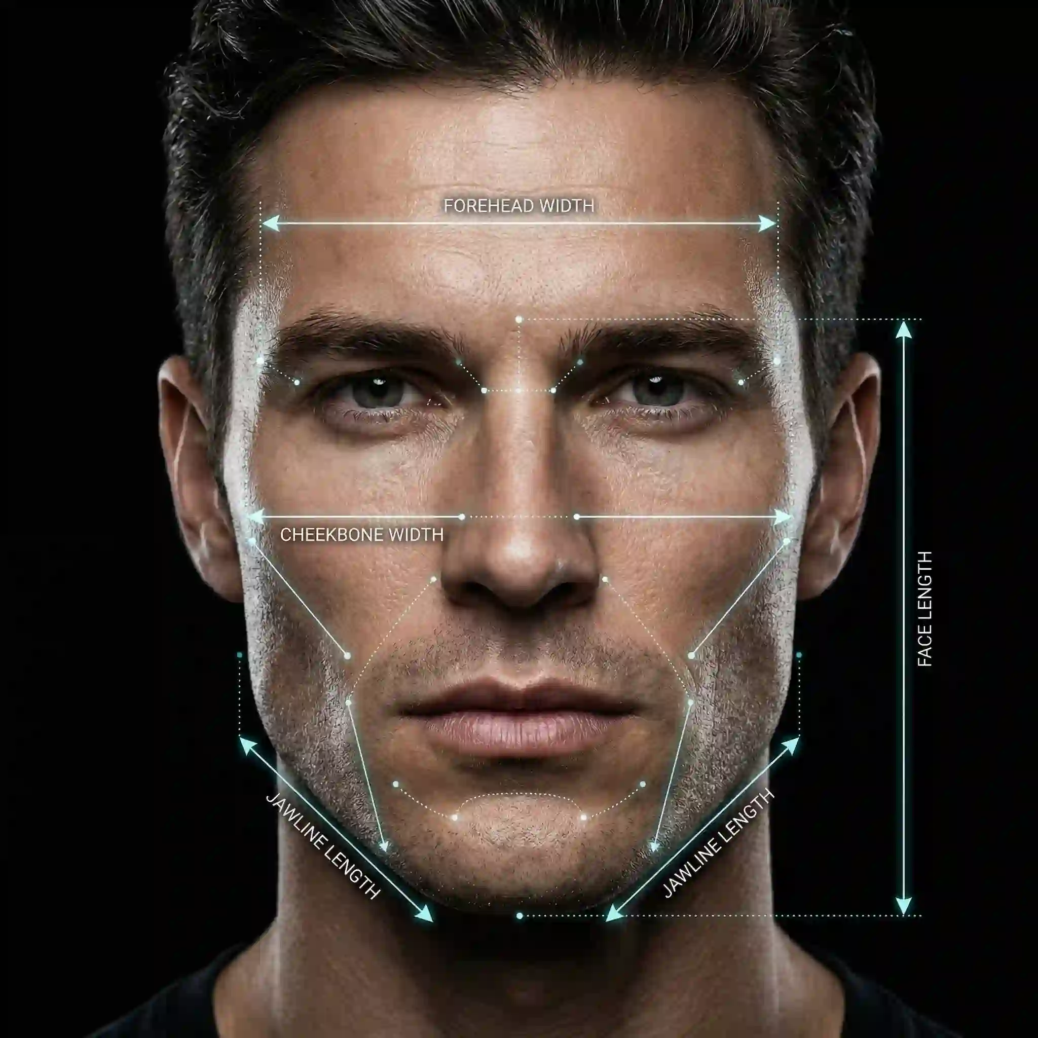 Step-by-step guide on taking accurate facial measurements to resolve the mustache or no mustache question by identifying your unique face shape and matching it with the most flattering grooming options available today.
