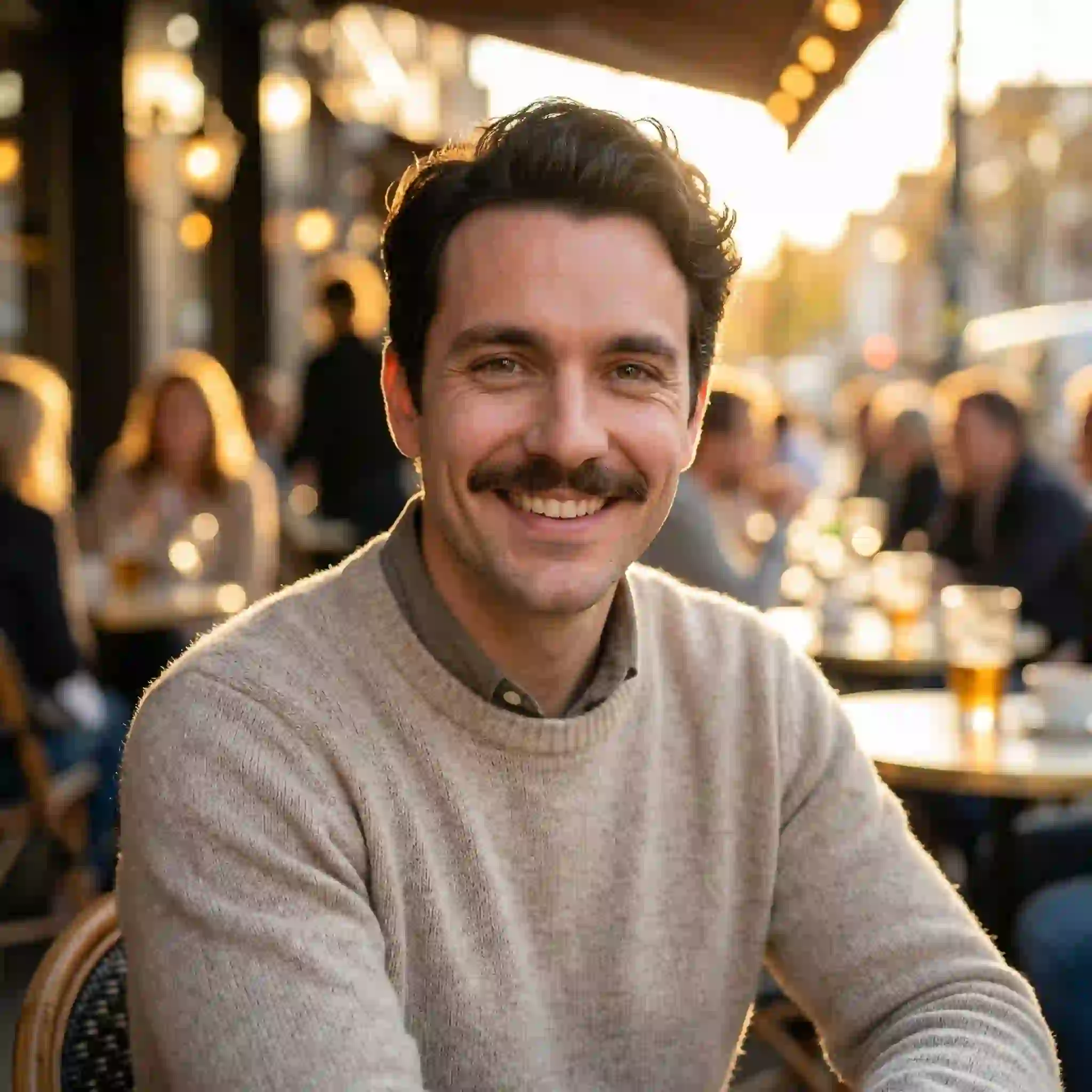 Exploring social attraction signals and how potential partners might perceive the mustache or no mustache variation in men highlighting the balance between rugged masculinity and friendly approachable clean-shaven looks in modern dating.