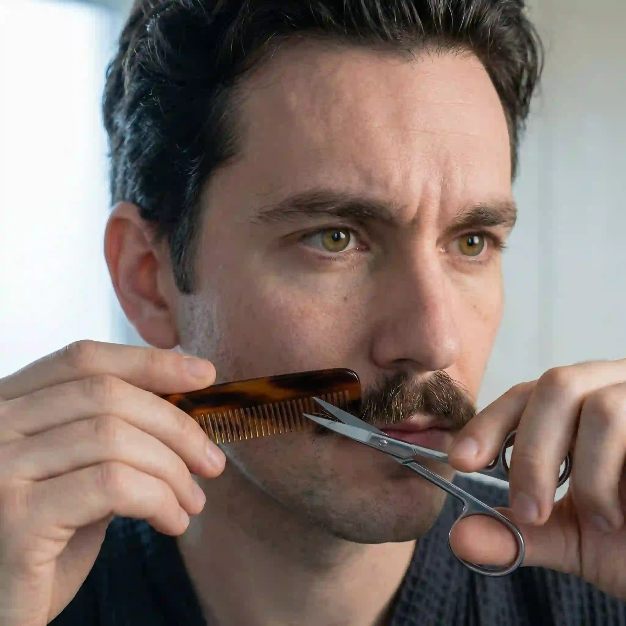 Visualizing the daily maintenance routine and time commitment required for different styles to help you finalize the mustache or no mustache choice based on your actual willingness to perform regular grooming tasks.