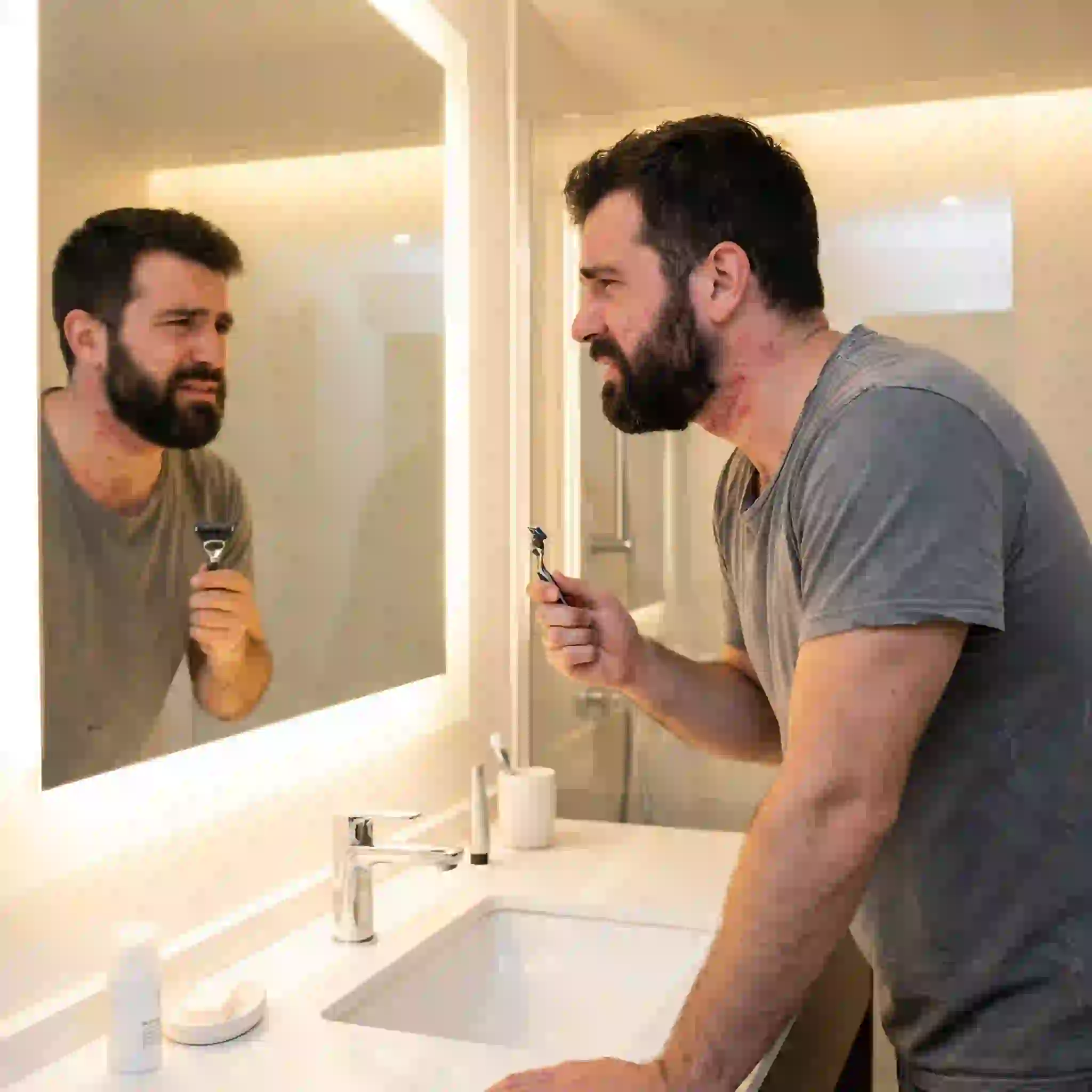 A comprehensive comparison showing different methods for achieving a smooth face, exploring how permanent beard removal can save you time and money over a lifetime of daily shaving with razors.