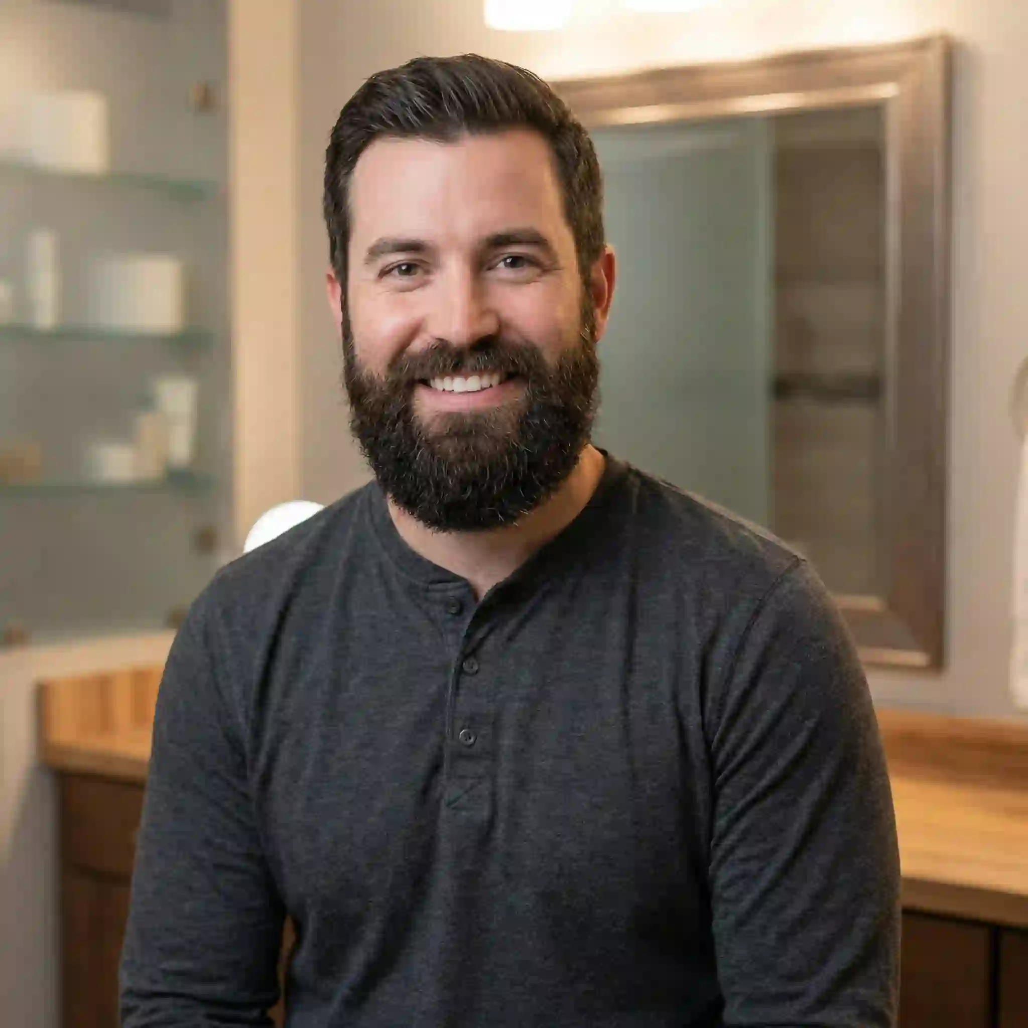 beard dandruff shampoo comparison showing medicated and gentle wash options for men dealing with flakes, itching, irritation, and dry skin under facial hair