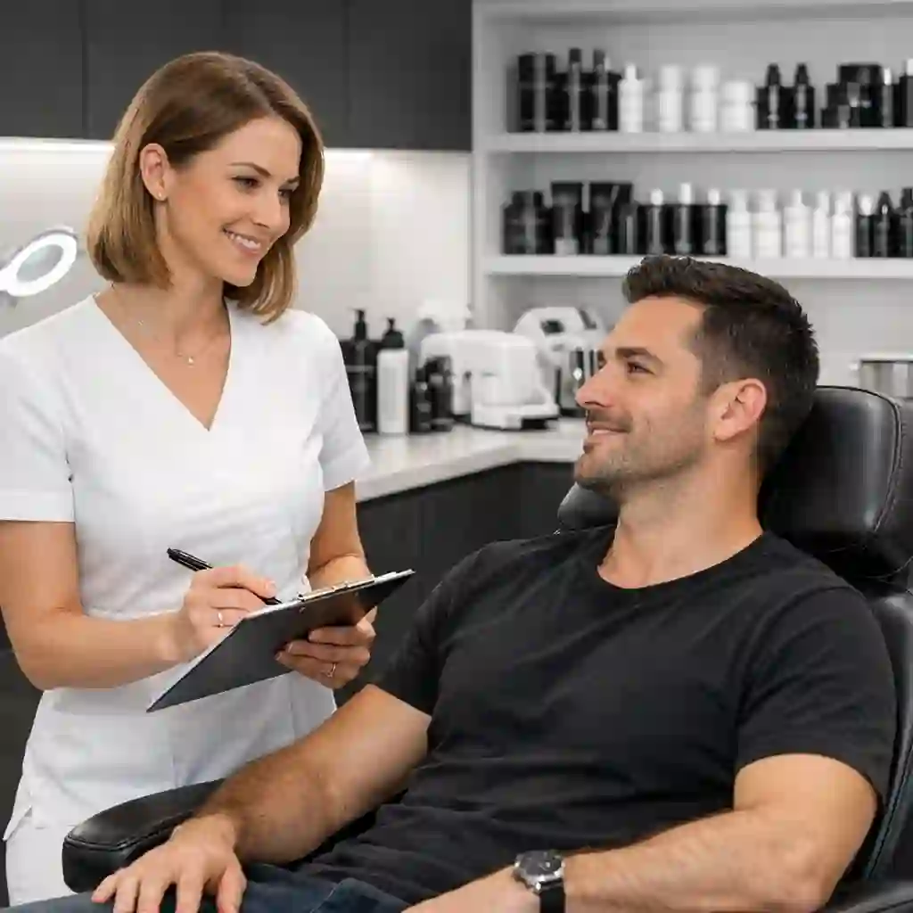 How to properly vet a quality male face waxing salon by checking reviews and services when searching for beard waxing near me to ensure a clean, professional, and comfortable grooming experience.