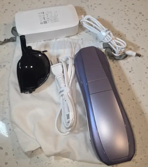 Showcasing the cooling technology of the Ulike Air 3 IPL which is a revolutionary facial hair removal machine that makes the hair removal process significantly more comfortable and painless for sensitive skin users.