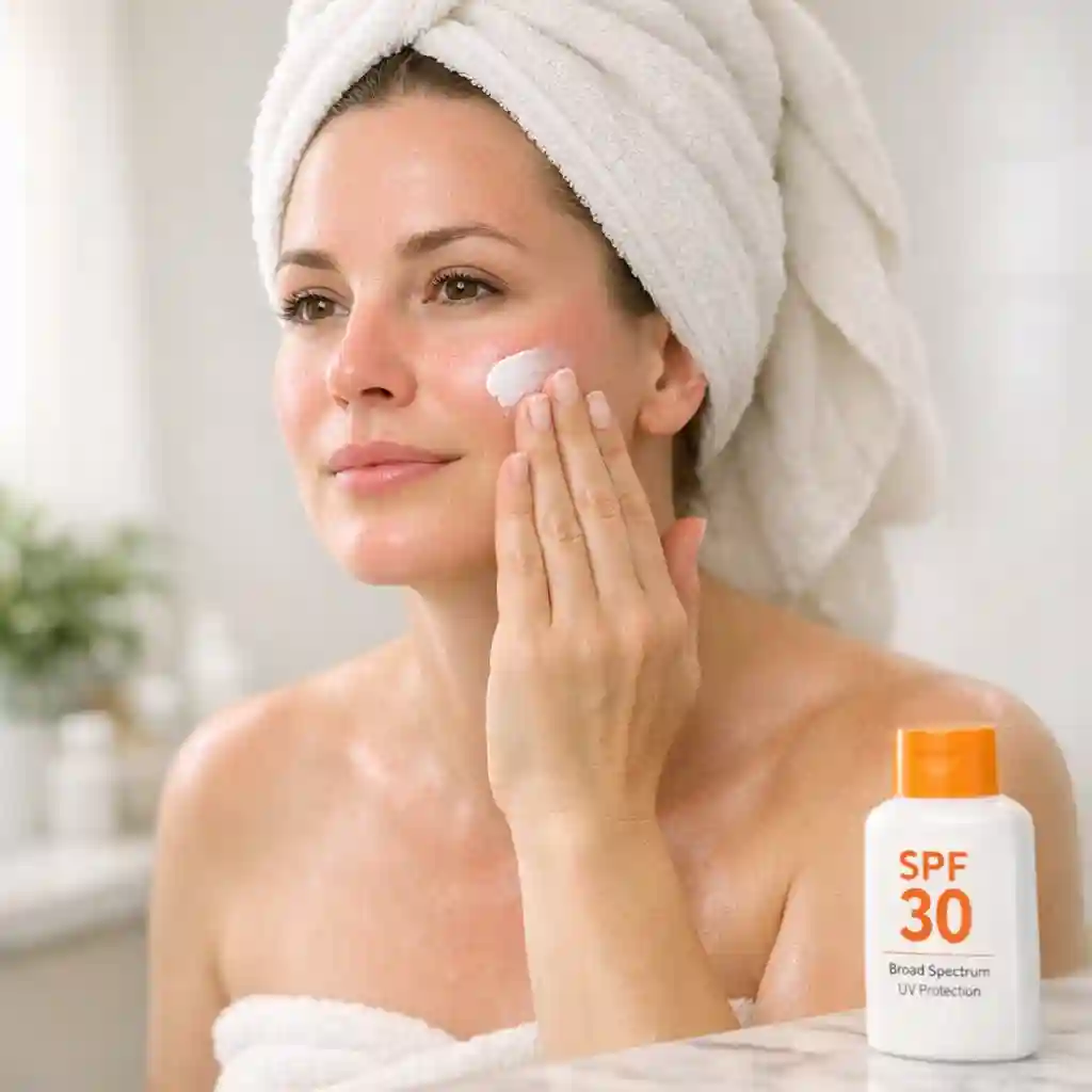 Providing a detailed guide on post-treatment care including moisturizing and sun protection to keep your skin healthy and glowing after using a powerful at-home IPL or laser-based facial hair removal machine.