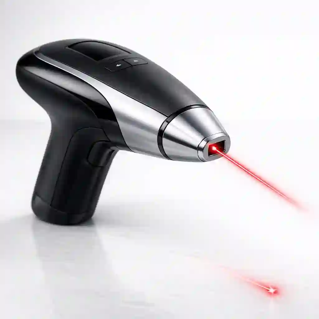 Explaining the superior precision of diode laser technology in a high-end facial hair removal machine that offers professional-grade power for effectively treating a wider range of skin tones and coarse hair types.