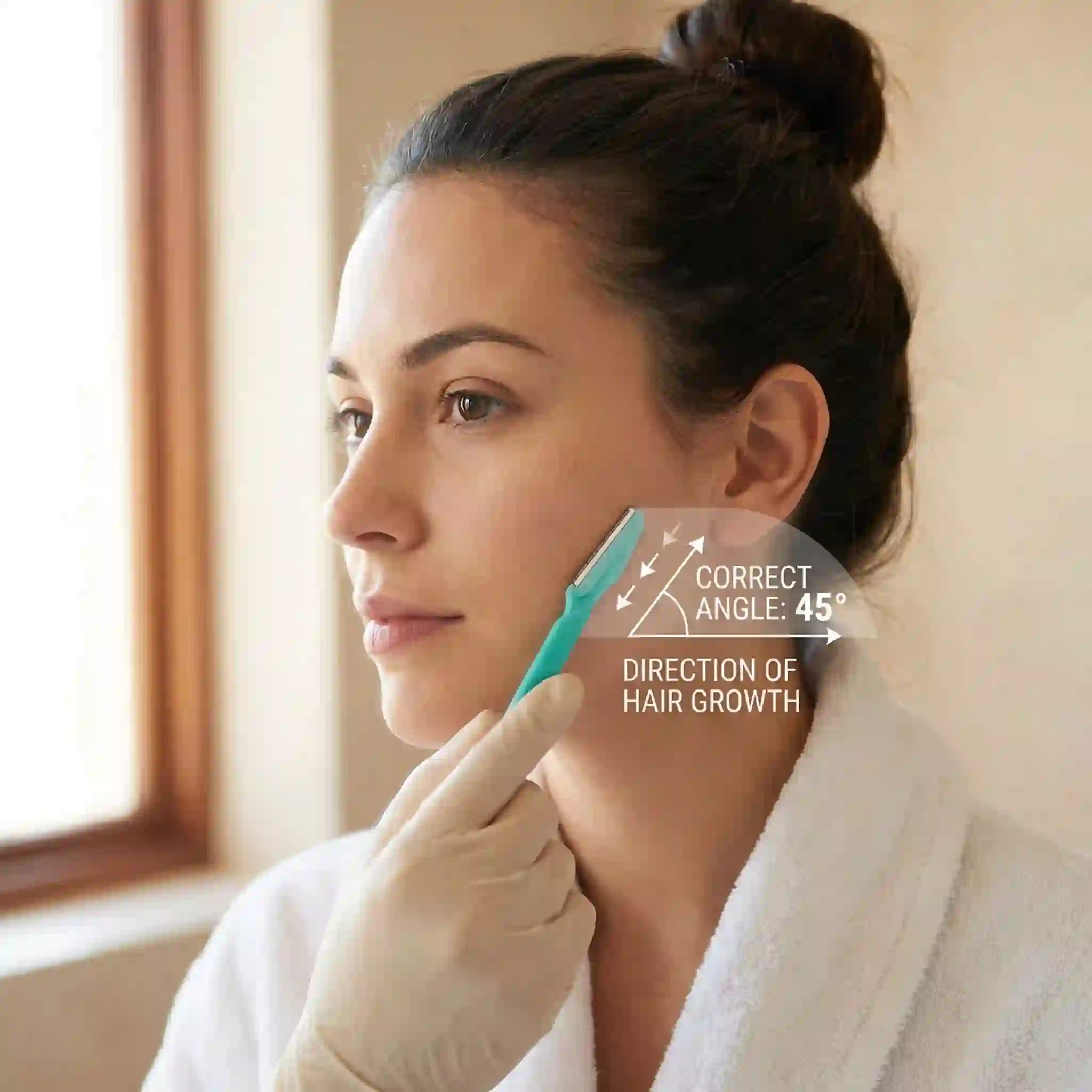 facial hair removal women at-home epilator tool for pulling multiple hairs from the root and extending smooth results between routine treatments.