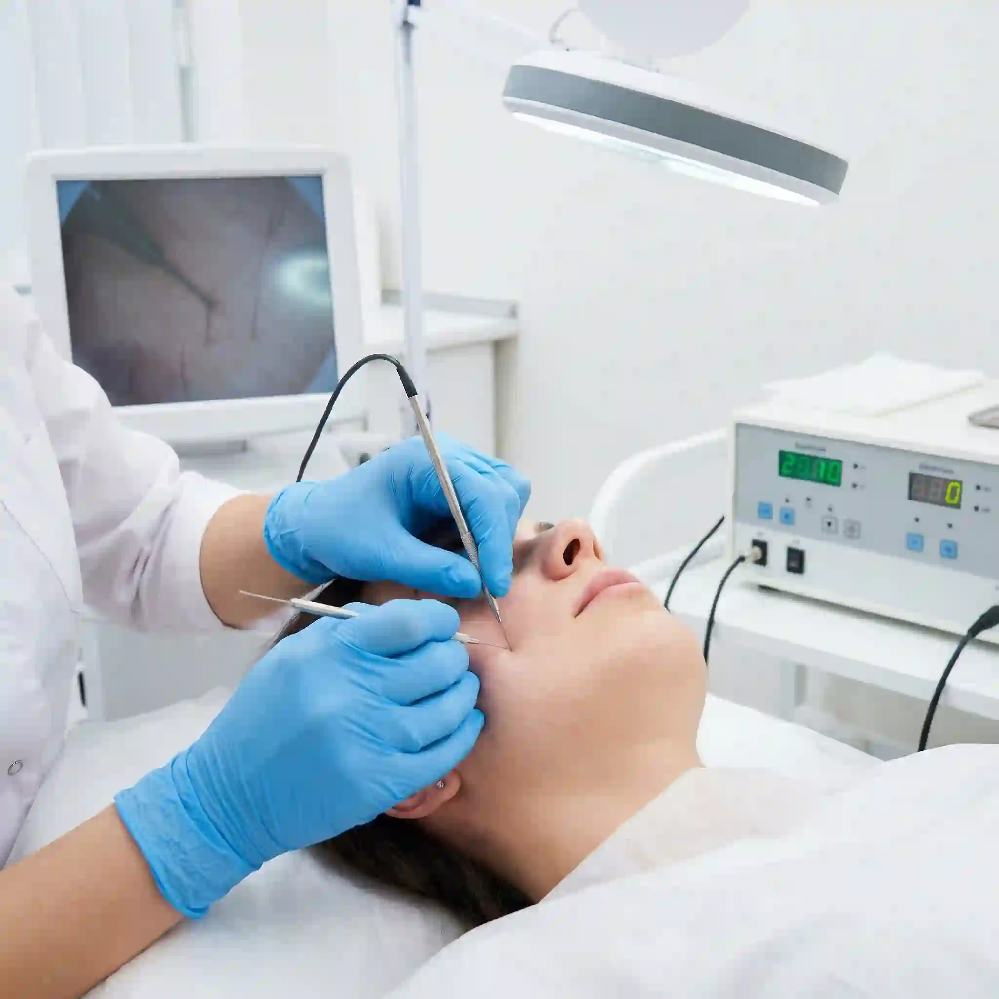 Laser facial hair removal uses concentrated light technology to permanently reduce terminal hair growth, offering a long-term grooming solution for those tired of daily shaving and waxing maintenance.