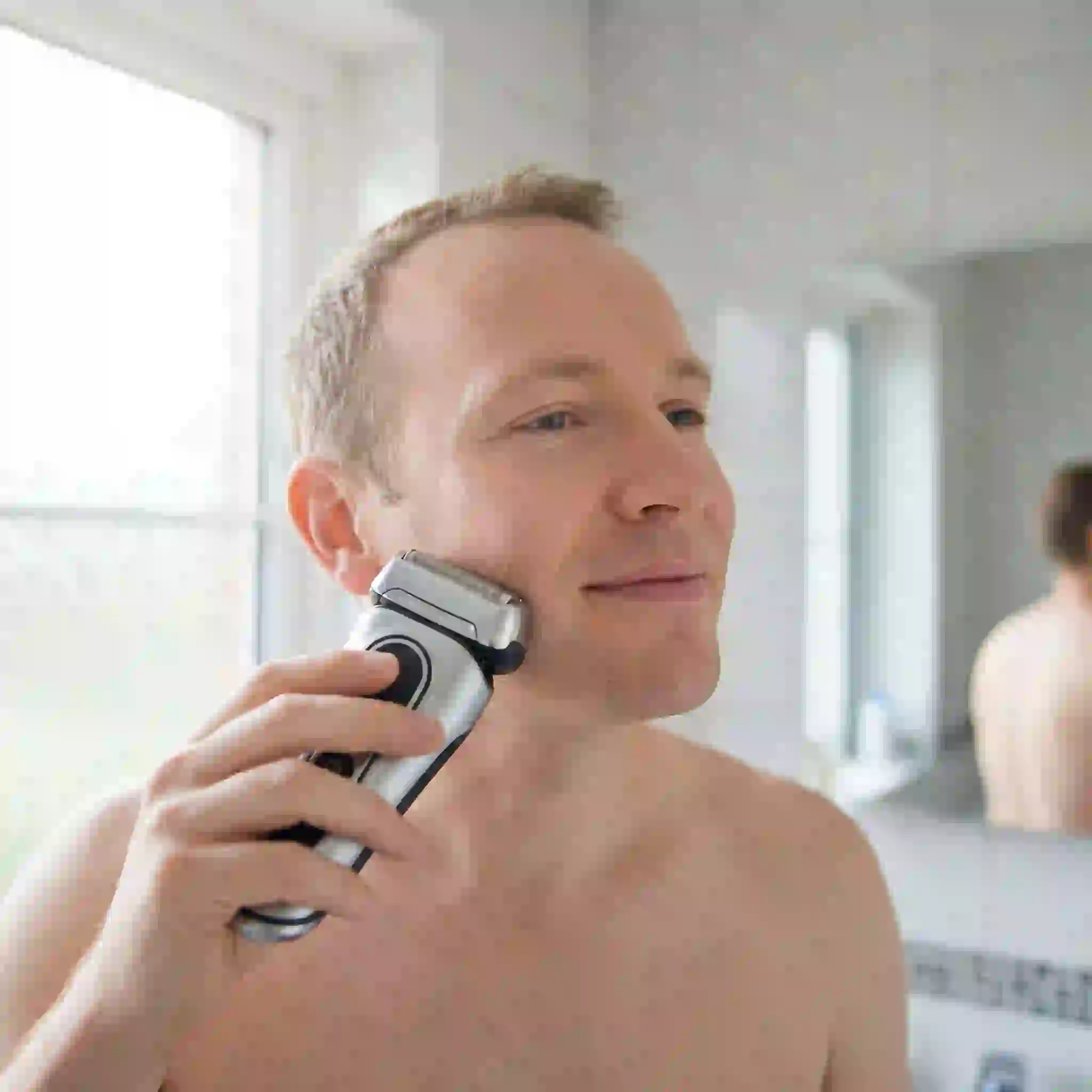 Sensitive skin beard removal options including sugaring foil shavers and gentle depilatory creams to minimize irritation