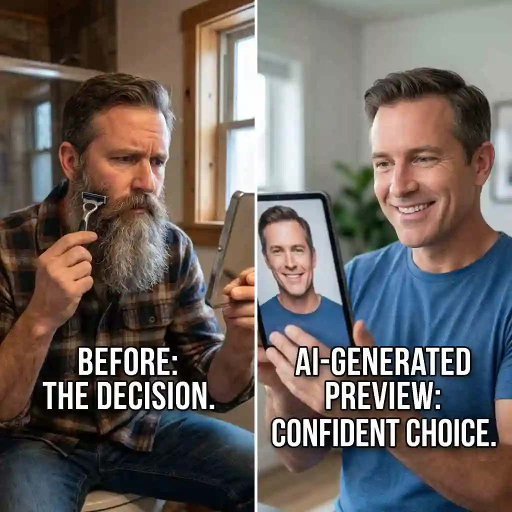 Create hilarious prank photos by using the no beard filter online free to instantly remove beards from your friends' photos for a good laugh.